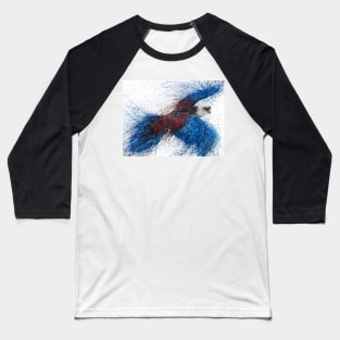 Crimson Resin Rosella Baseball T-Shirt